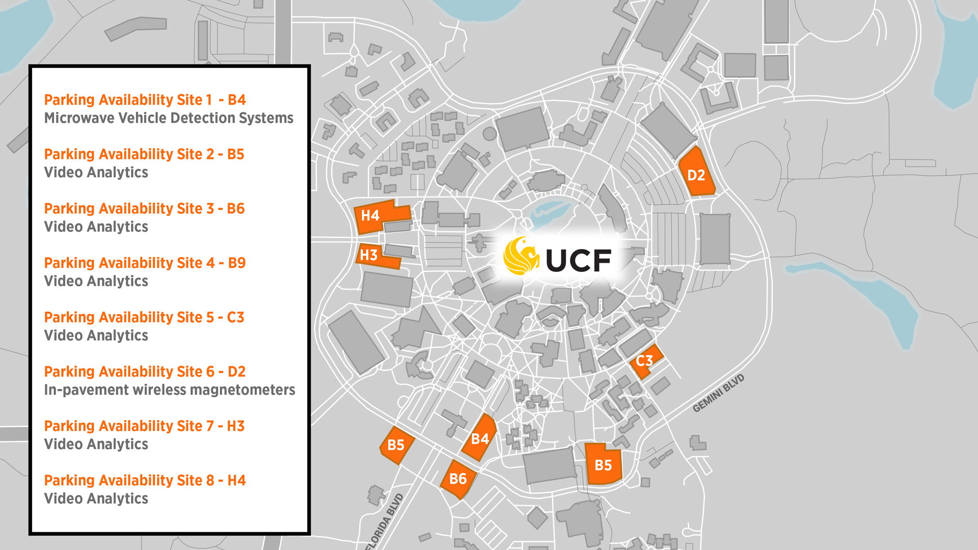 ATTAIN Smart Parking Map